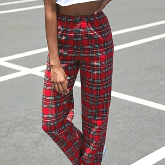 JOHN GALT Plaid Tilden Pants - Picture 1 of 8